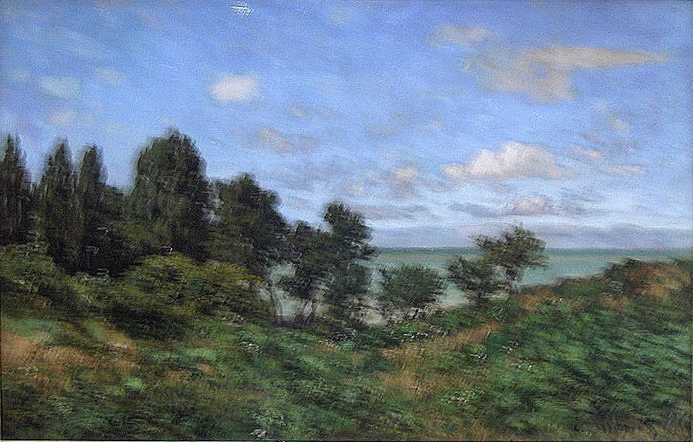 Rannikko maisema tekijältä Claude Monet
