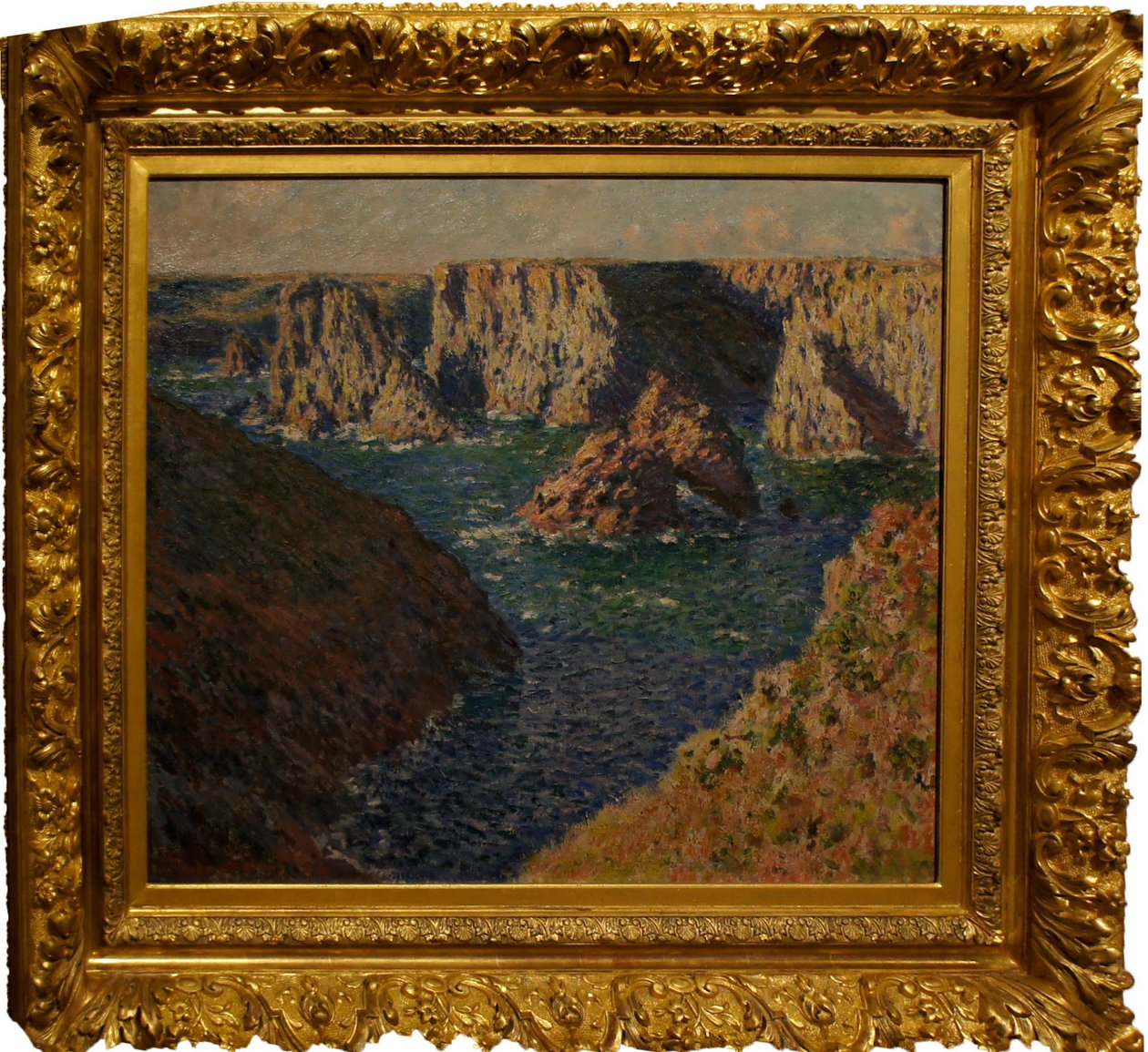 Les_rochers_de_Belle_IleBelle-Islen kiviä tekijältä Claude Monet