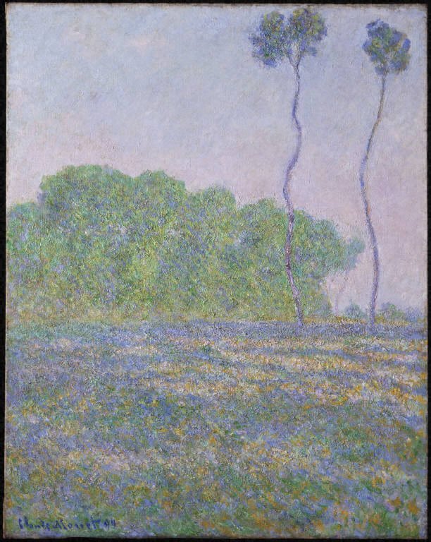 Niitty Givernynissä tekijältä Claude Monet