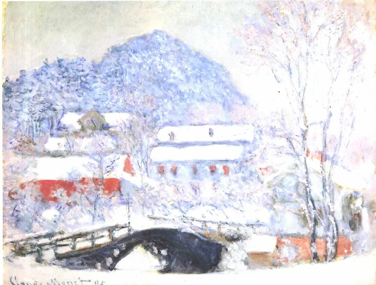 Sandvika, Norja tekijältä Claude Monet