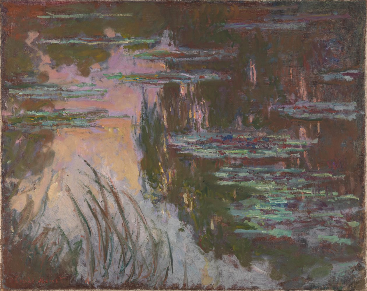 Lumpeet, Auringonlasku tekijältä Claude Monet