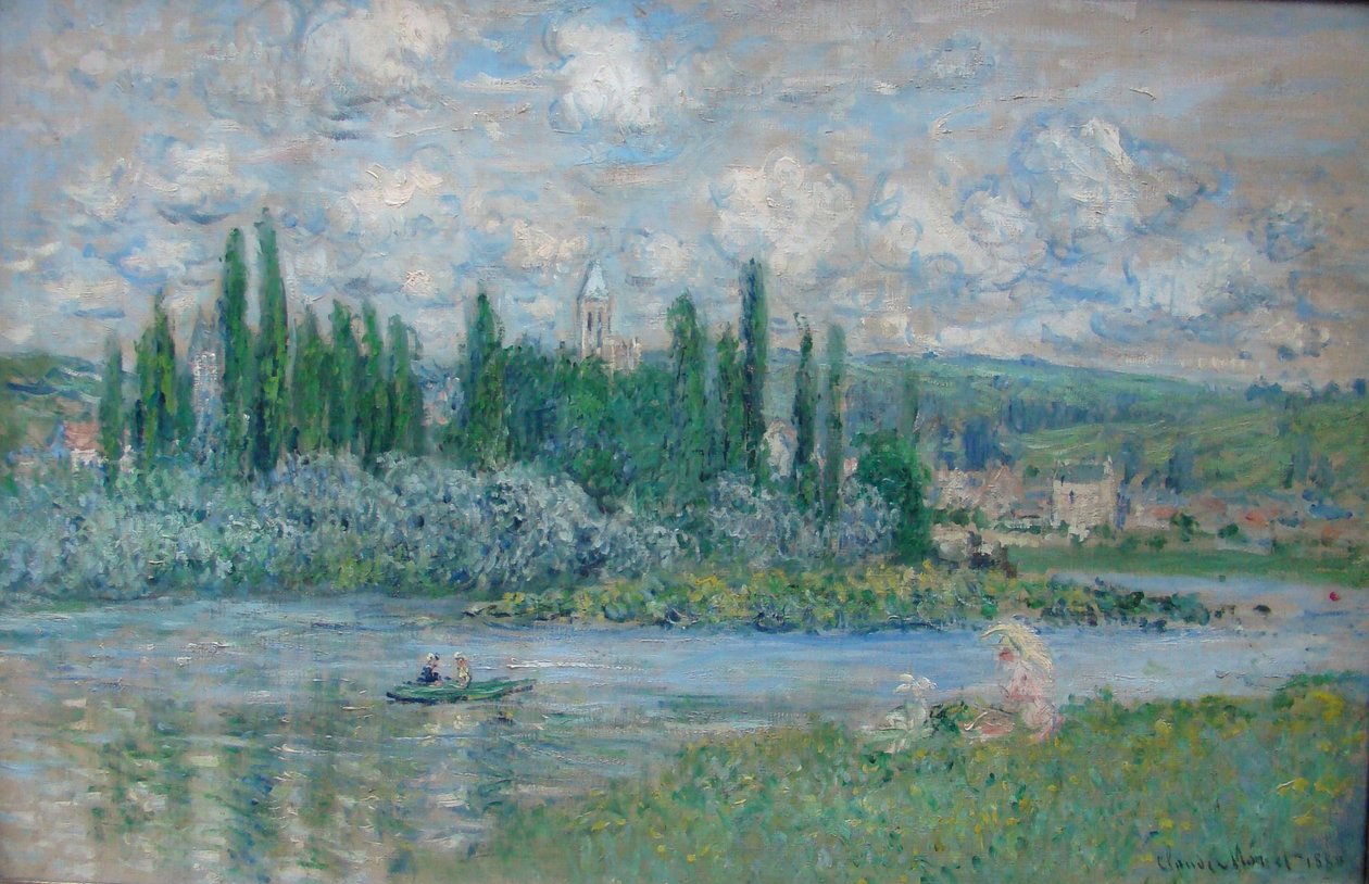 Ansicht von Vetheuil tekijältä Claude Monet