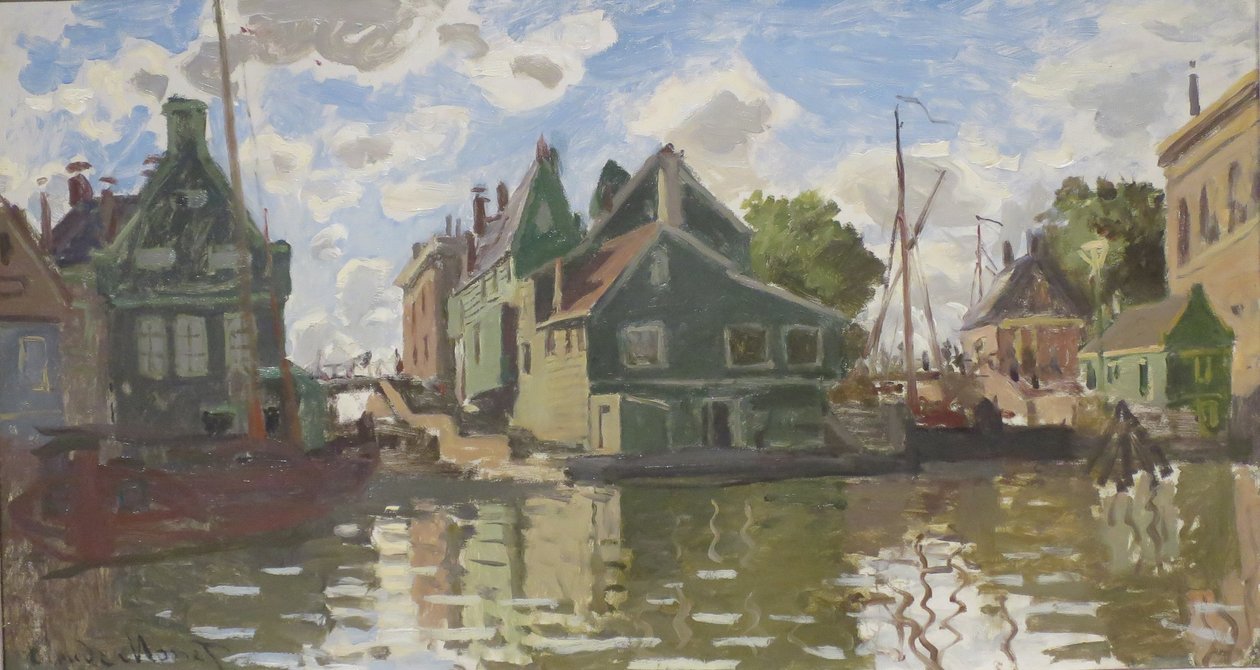 Kanava à Zaandam tekijältä Claude Monet