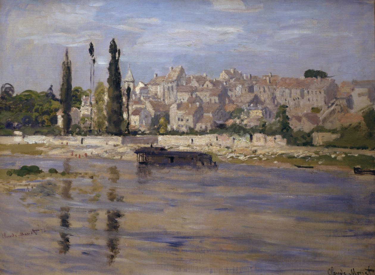 Carrieres-Saint-Denis, 1872 tekijältä Claude Monet