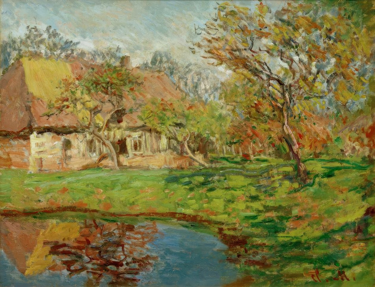Chaumière normande tekijältä Claude Monet