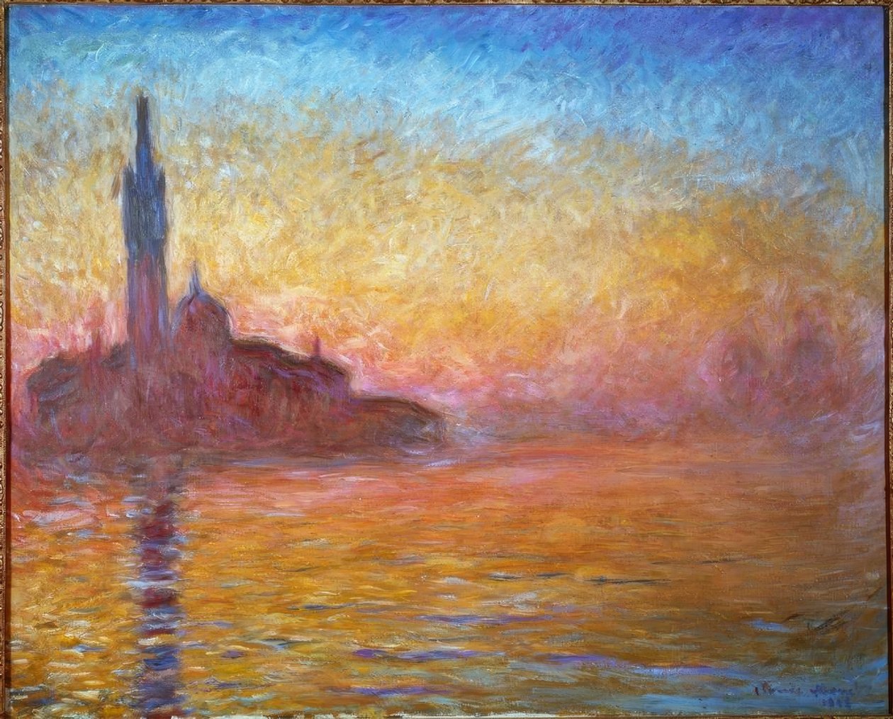 Crépuscule à Venise tekijältä Claude Monet