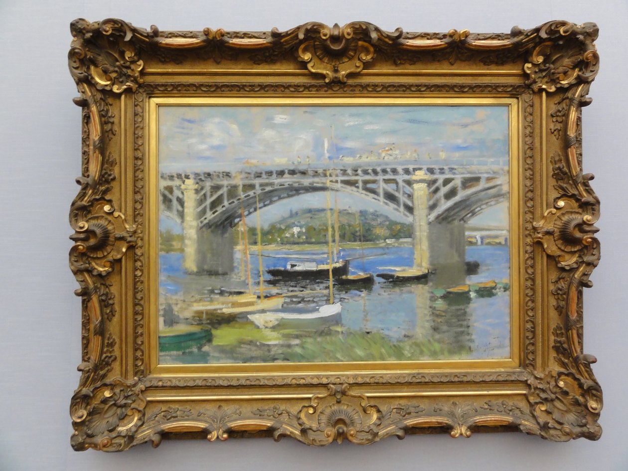 Die Seinebrücke von Argenteuil tekijältä Claude Monet