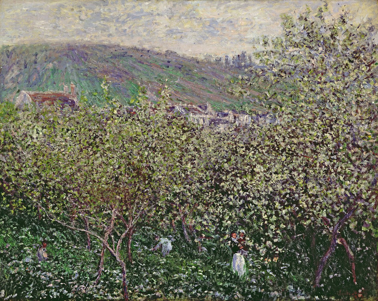 Hedelmänpoimijat, 1879 tekijältä Claude Monet