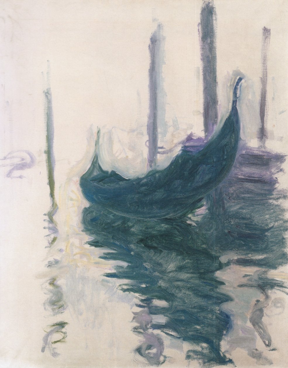 Gondoli Venetsiassa tekijältä Claude Monet