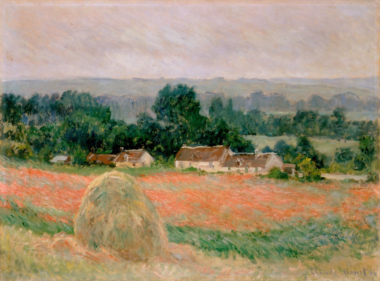 Heinänippu Givernyssä tekijältä Claude Monet