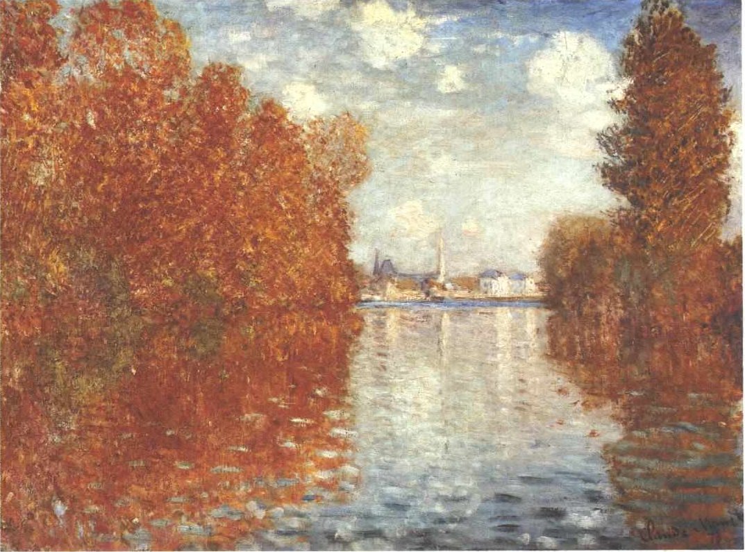 Herbst Argenteuilissa tekijältä Claude Monet