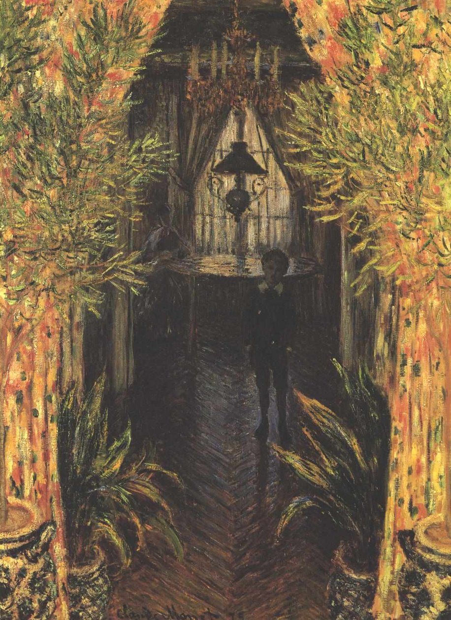 Jean Monet taiteilijan kotona tekijältä Claude Monet