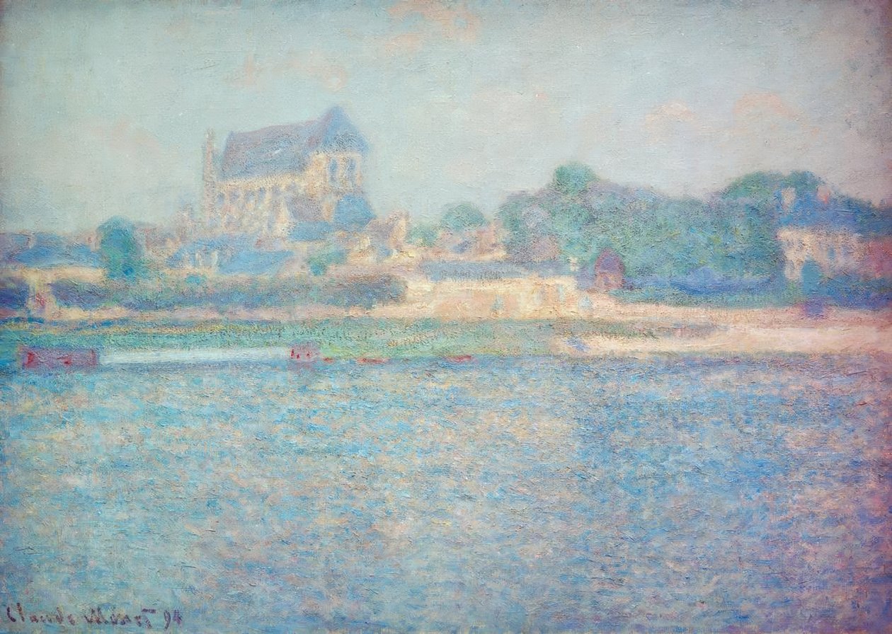 Kirche Vernonissa tekijältä Claude Monet