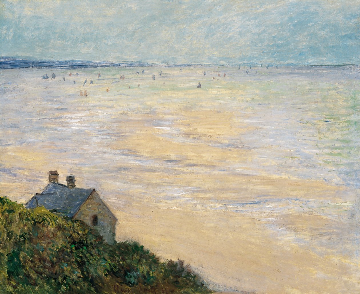 La Seine à Vétheuil (1881) tekijältä Claude Monet