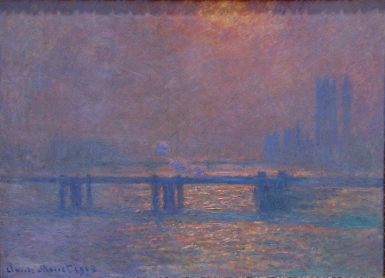 La Tamise à Charing-Cross tekijältä Claude Monet
