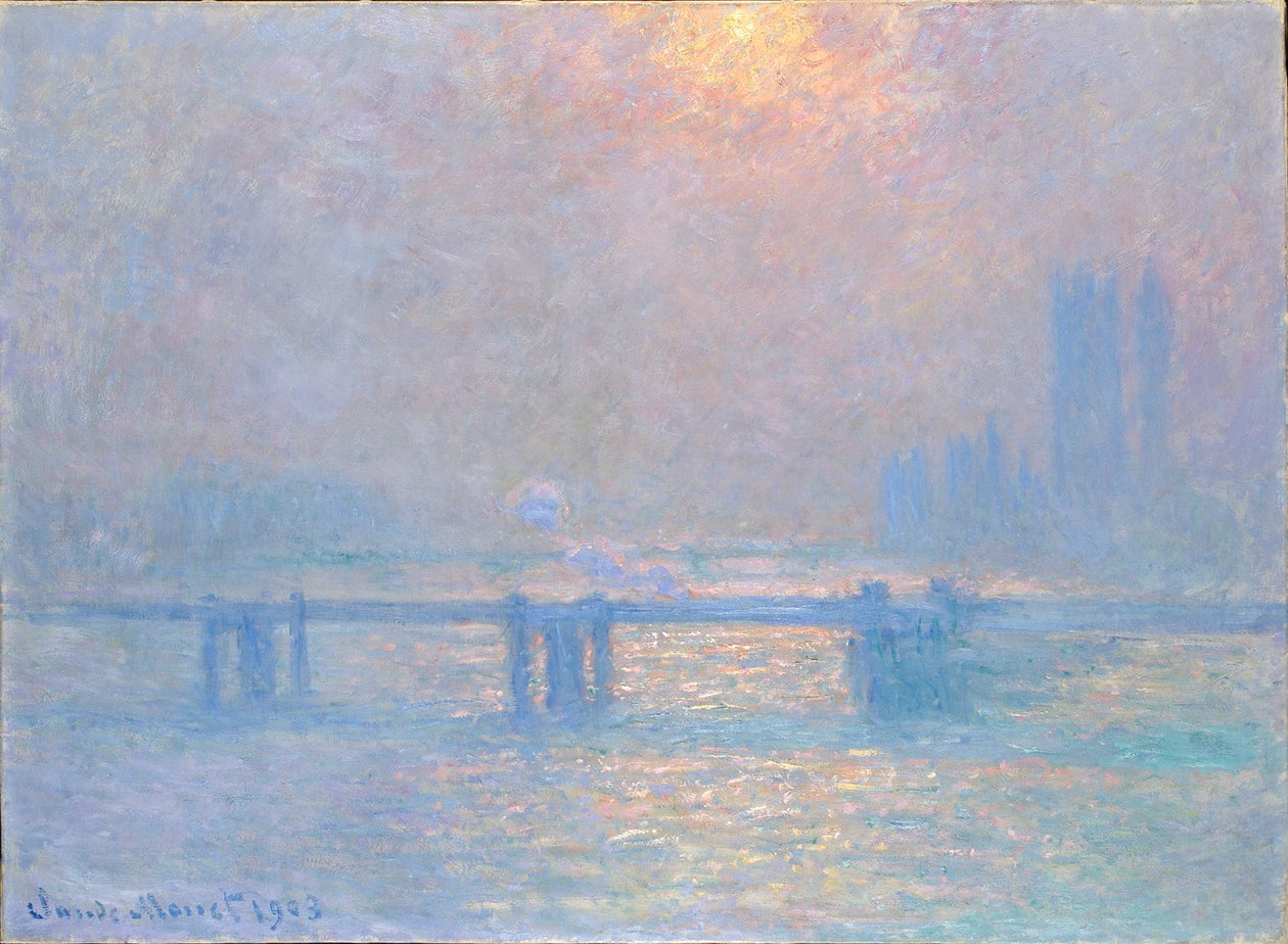 La Tamise à Charing-Cross tekijältä Claude Monet