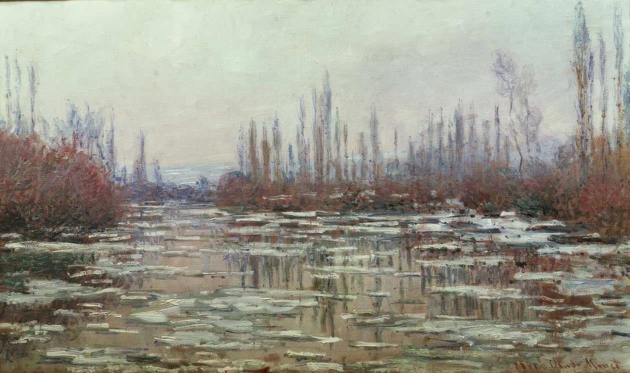La débâcle tekijältä Claude Monet