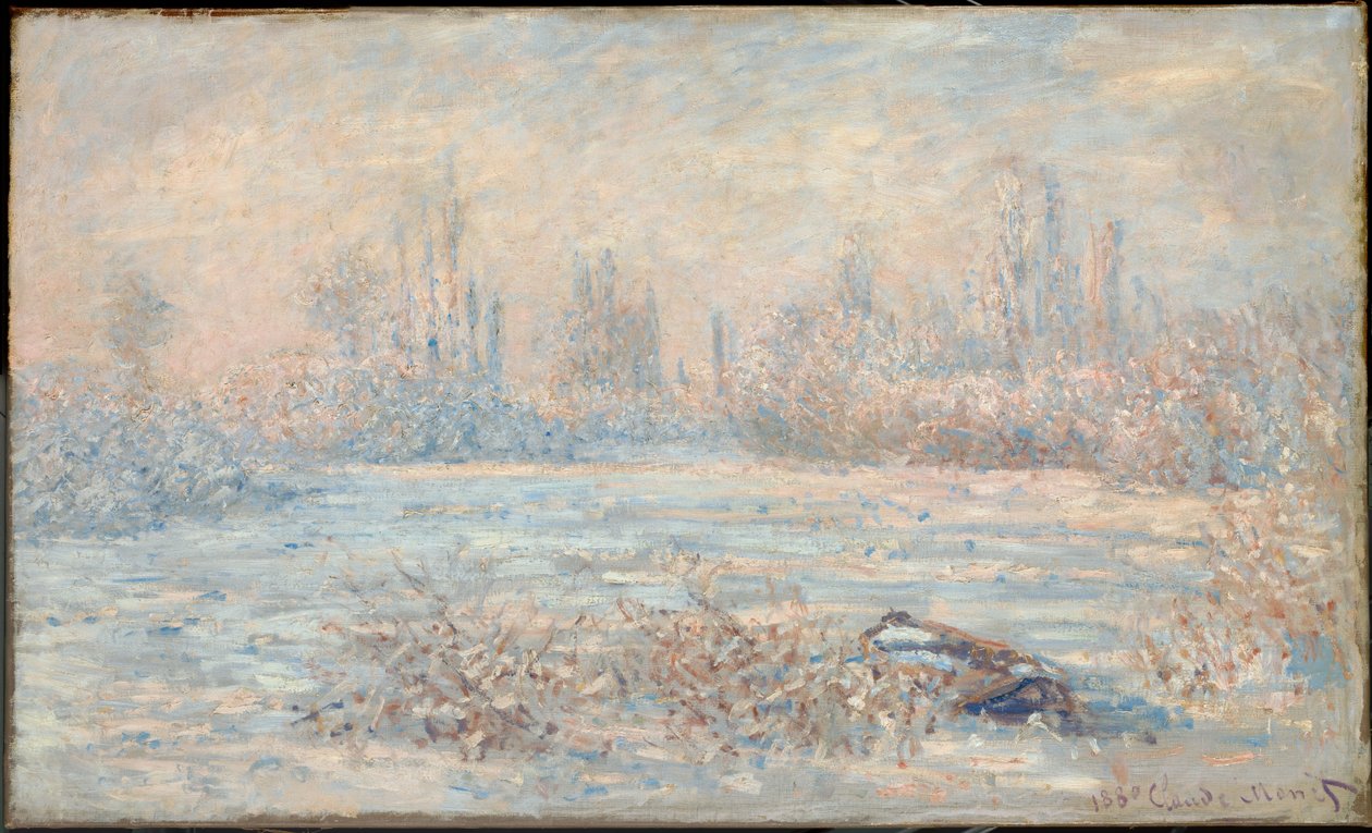 Pakkanen tekijältä Claude Monet
