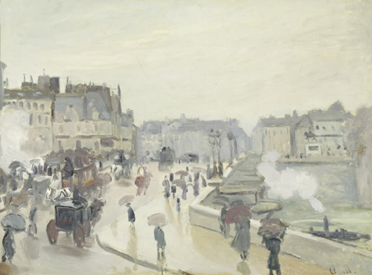 Le Pont Neuf tekijältä Claude Monet