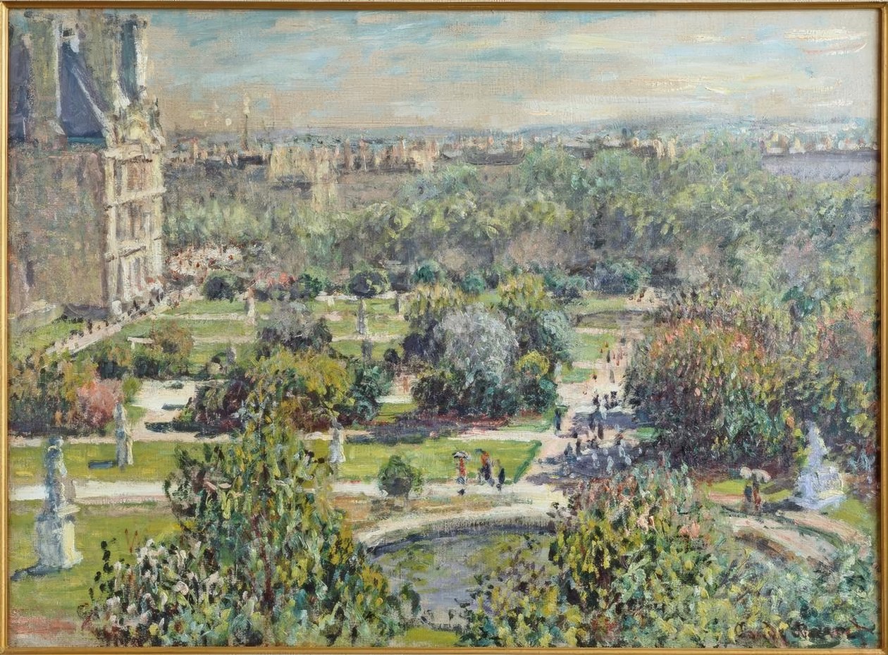 Les Tuileries tekijältä Claude Monet