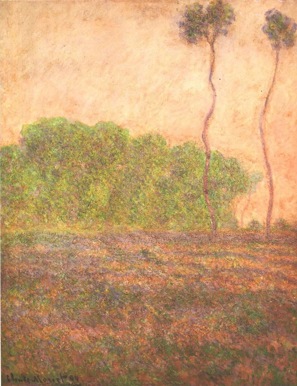 Niitty Givernyssä tekijältä Claude Monet