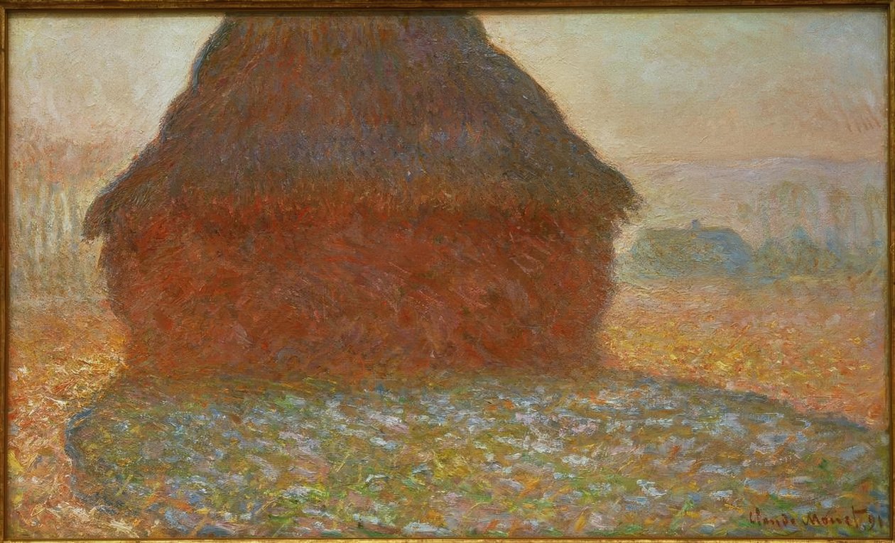 Meule au soleil tekijältä Claude Monet