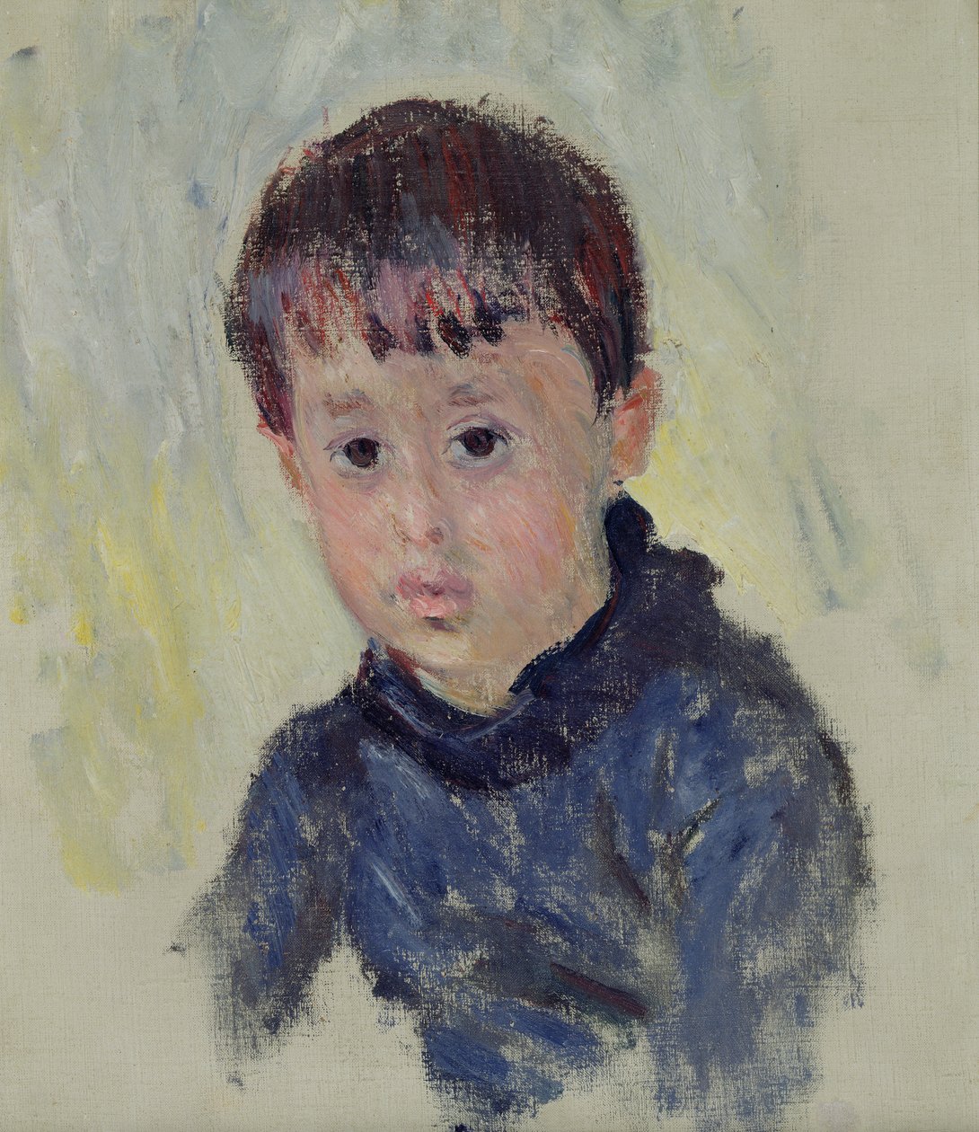 Michel Monet (1878-1966) Blue Jumperissa, 1883 tekijältä Claude Monet