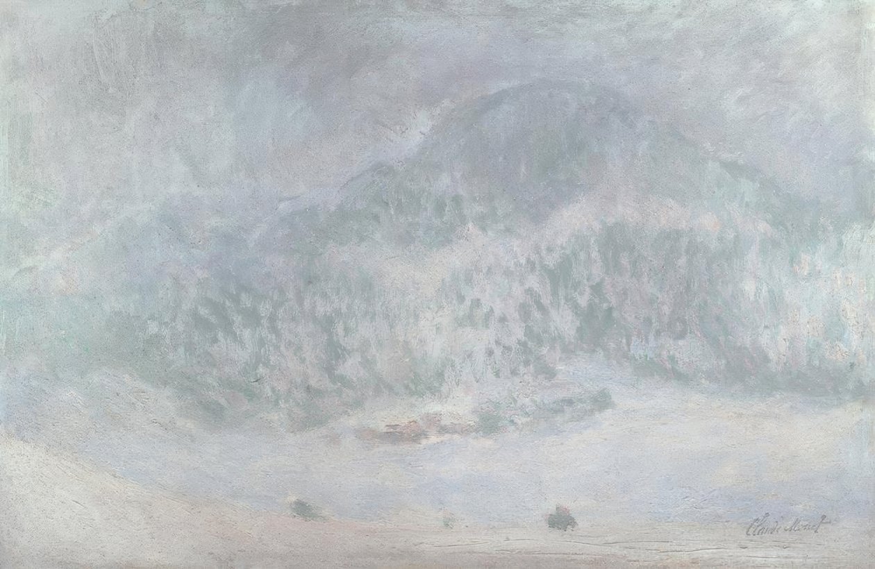 Mont Kolsaas, tempête de neige tekijältä Claude Monet