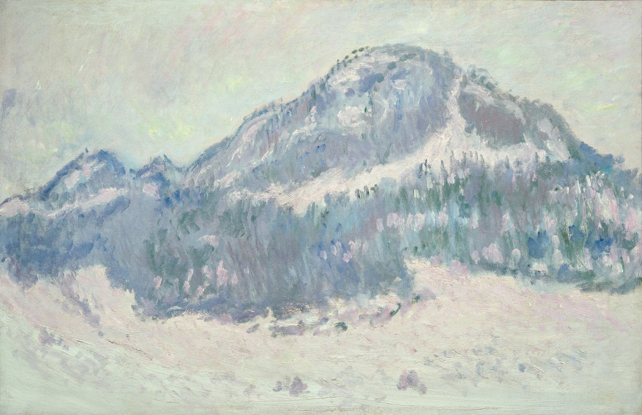 Mount Kolsaas, Norja, 1895 tekijältä Claude Monet