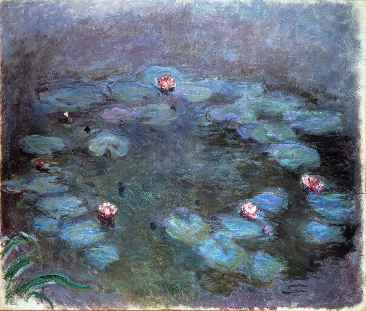 Vesililjat tekijältä Claude Monet