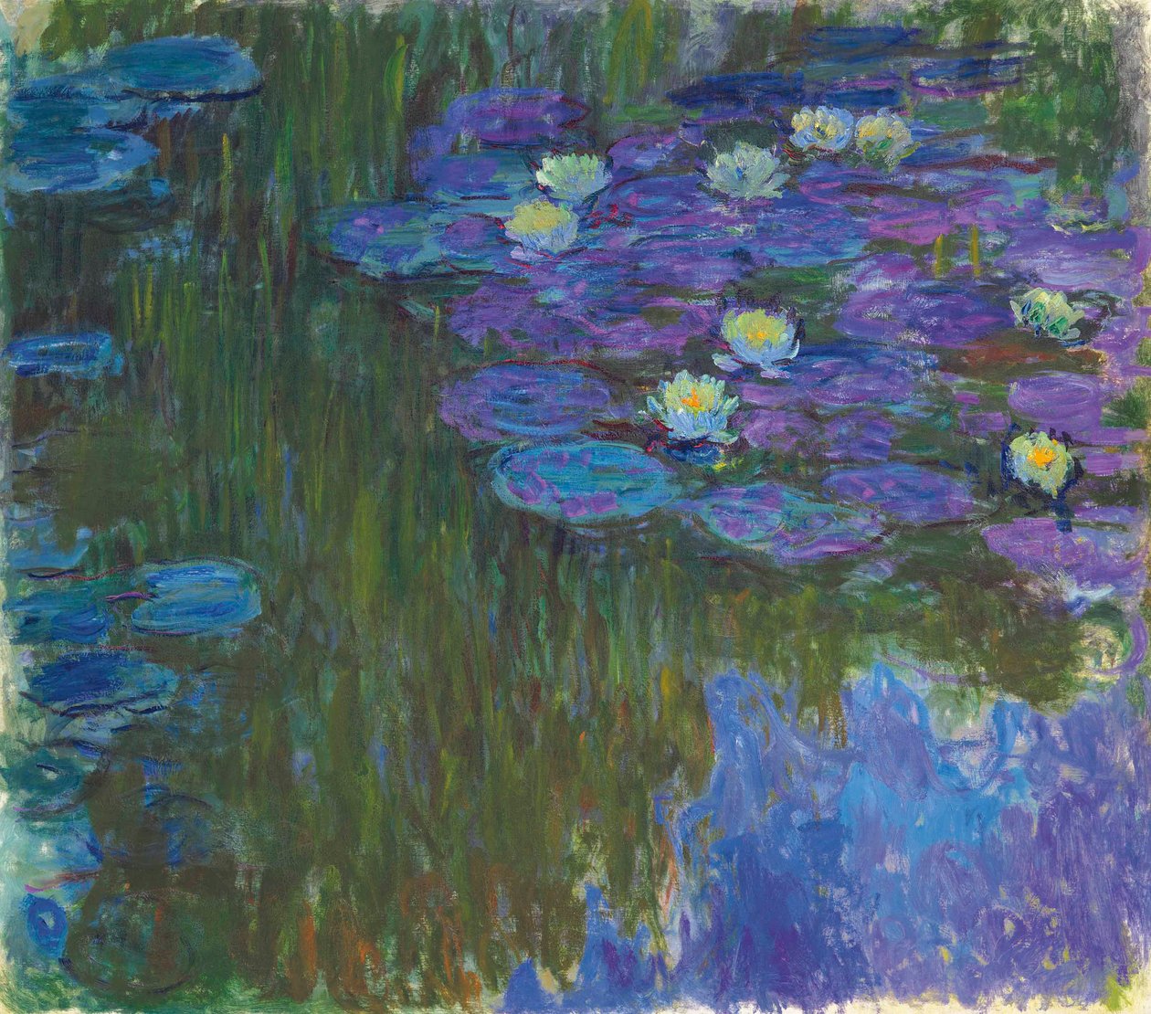 Nymphéas en fleur tekijältä Claude Monet