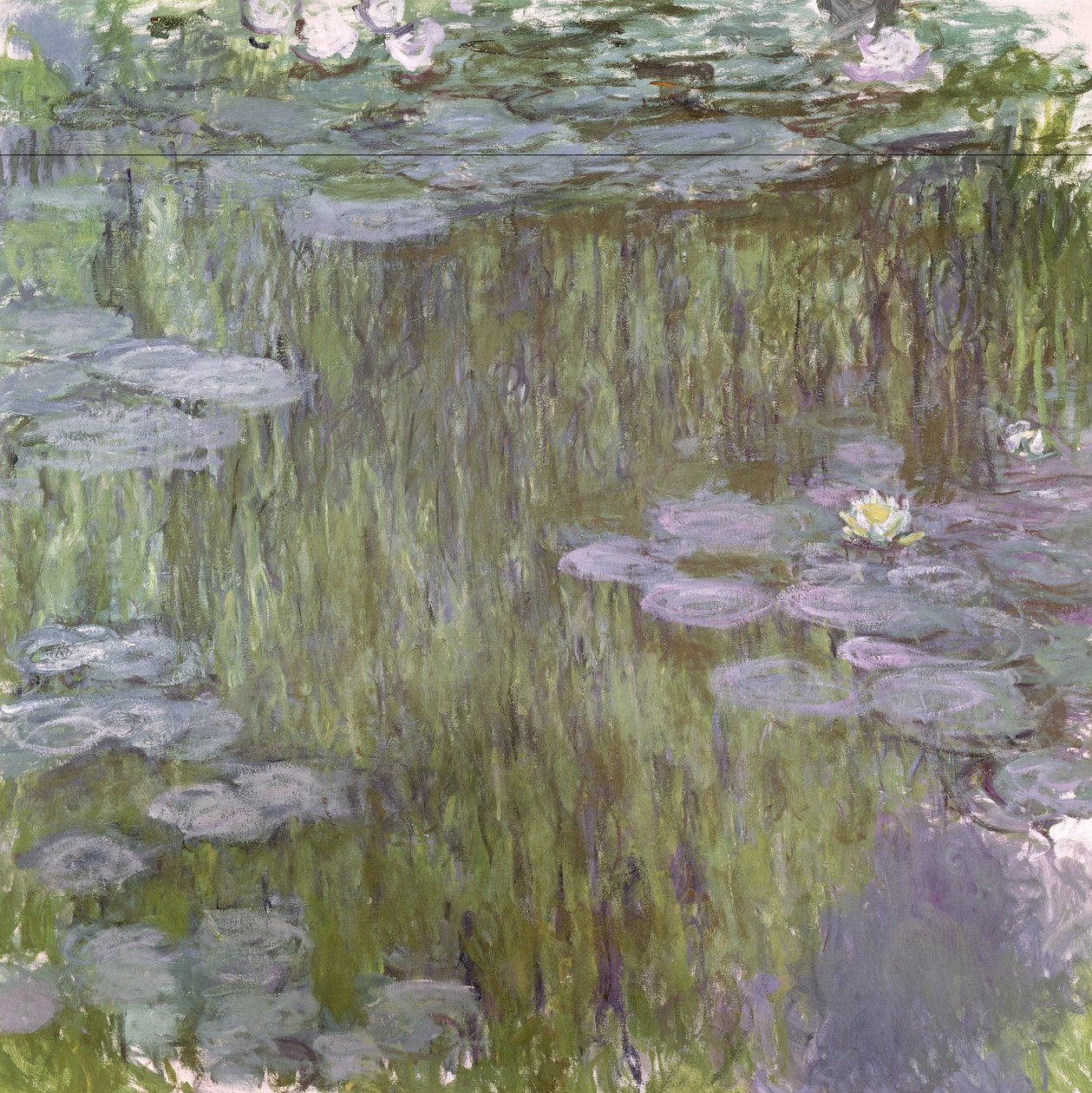 Nympheas Givernyssä, 1918 tekijältä Claude Monet
