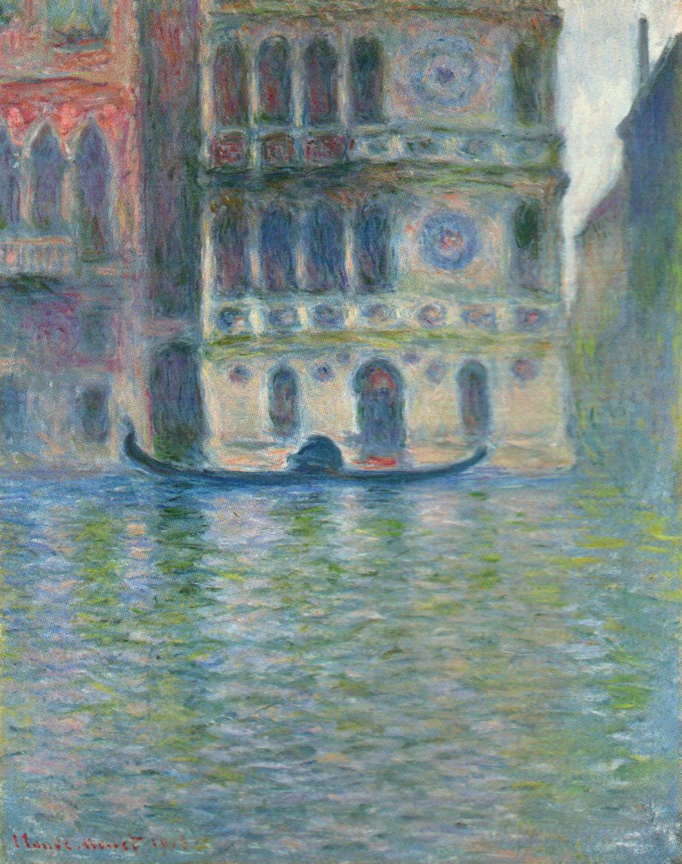 Palazzo Dario, Venetsia tekijältä Claude Monet