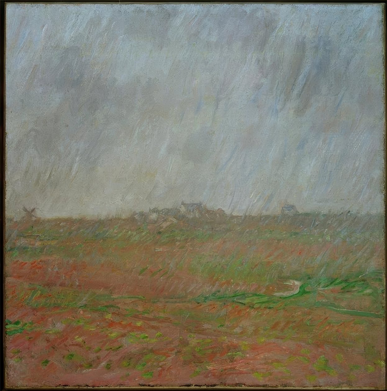 Pluie à Belle-Ile tekijältä Claude Monet