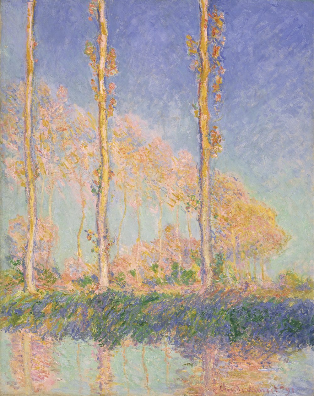 Poppelit tekijältä Claude Monet