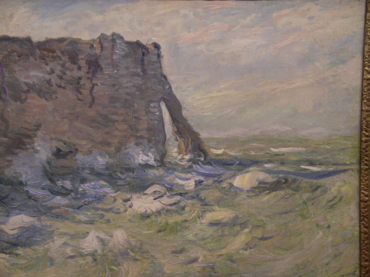 Porte dAval, Claude Monet, al Museu de Montserrat tekijältä Claude Monet