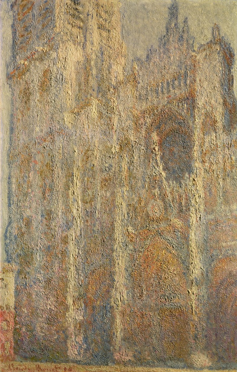 Rouenin katedraali, keskipäivä, 1894 tekijältä Claude Monet