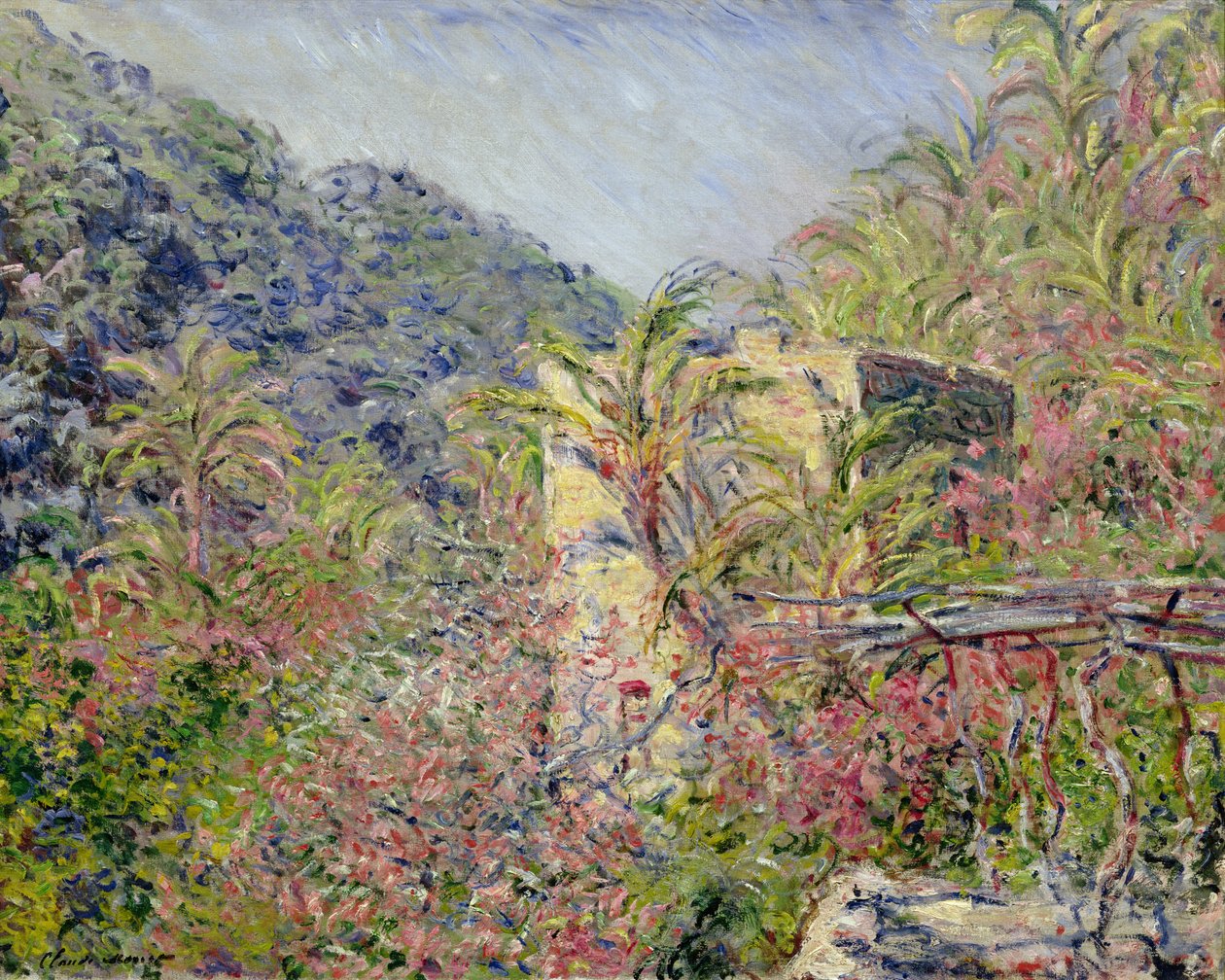 Sasson laakso. Aurinkoefekti, 1884 tekijältä Claude Monet