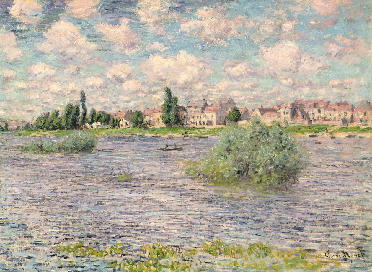 Seine Lavacourtissa tekijältä Claude Monet