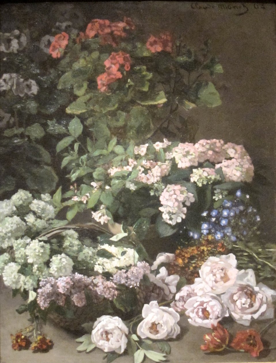 Kevään kukat tekijältä Claude Monet