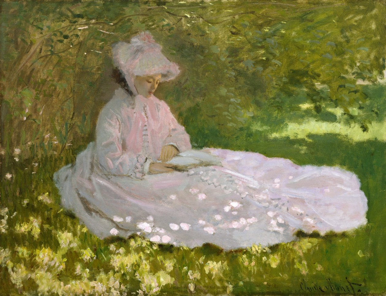 Kevät tekijältä Claude Monet