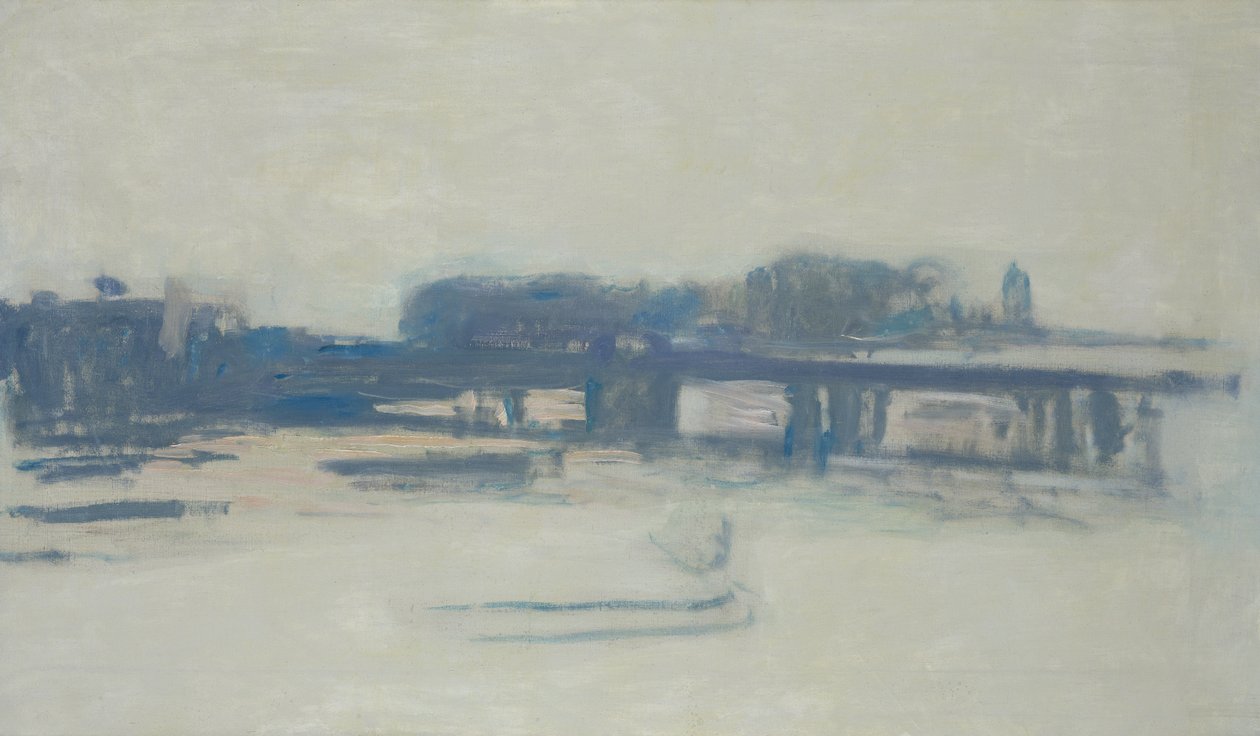 Charing Crossin siltaa koskeva luonnos, 1899-1901 tekijältä Claude Monet