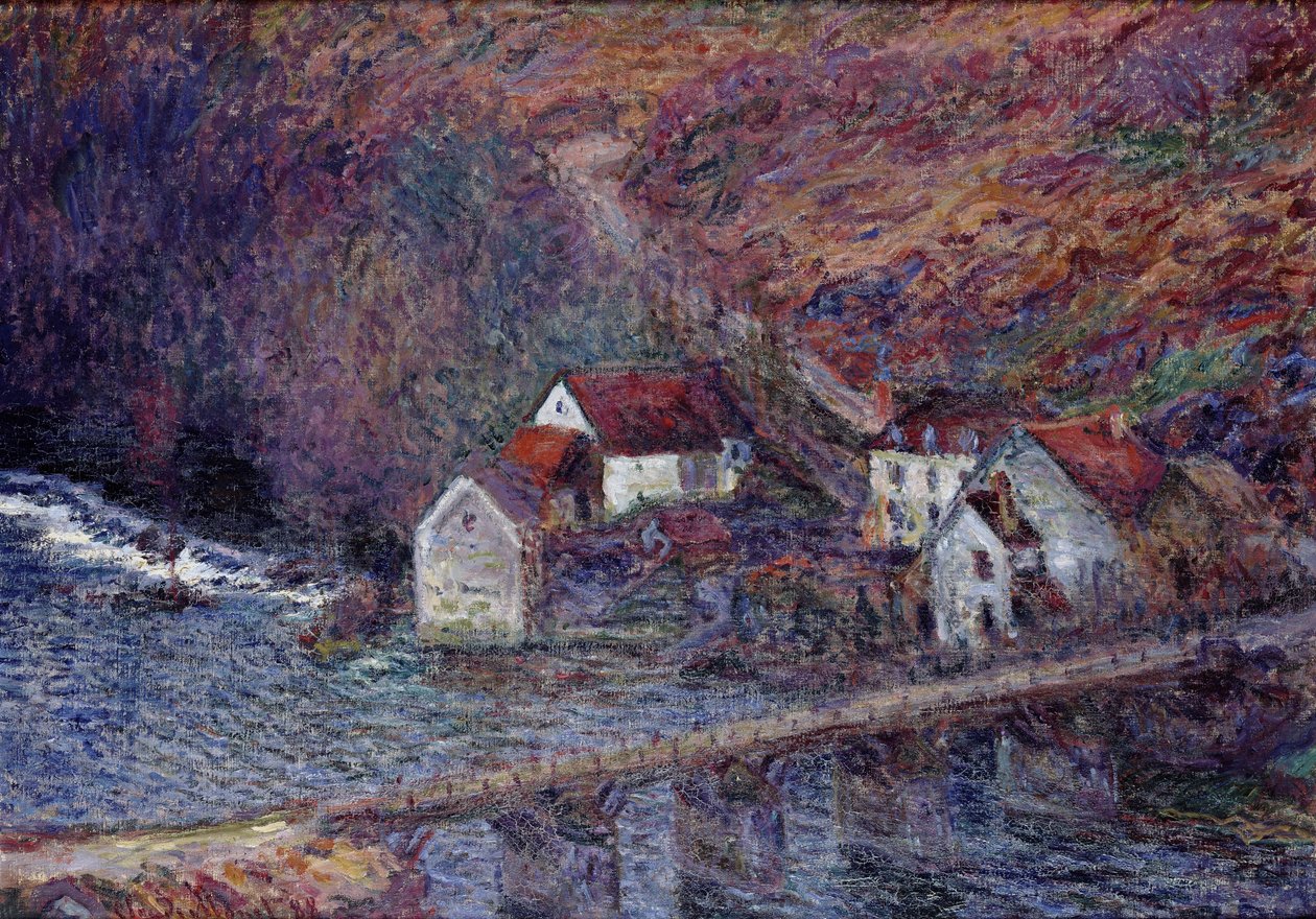 Vervyn silta, 1889 tekijältä Claude Monet