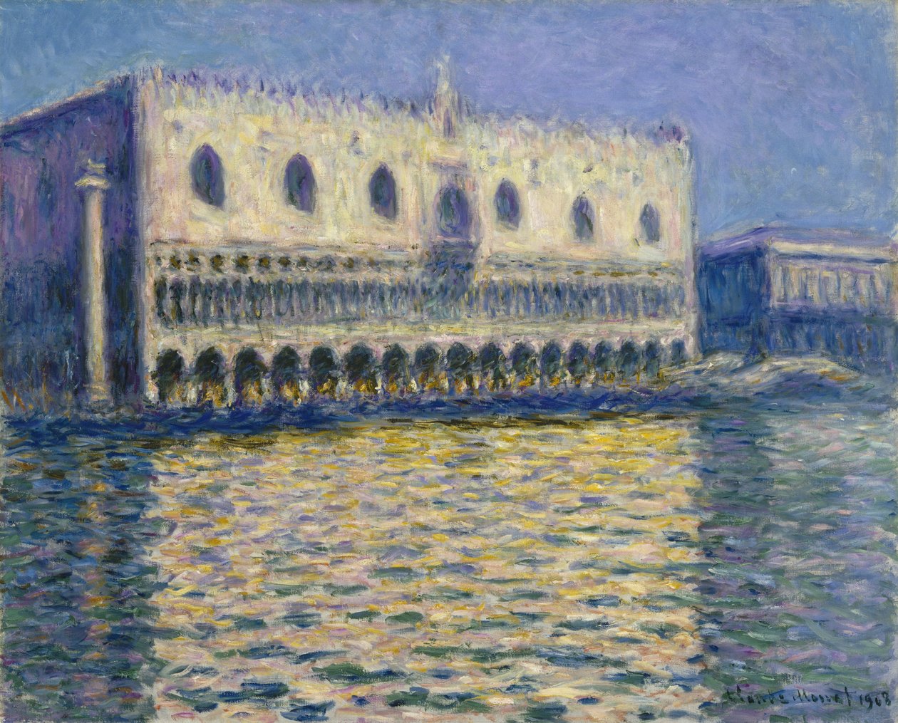 Dogen palatsi tekijältä Claude Monet
