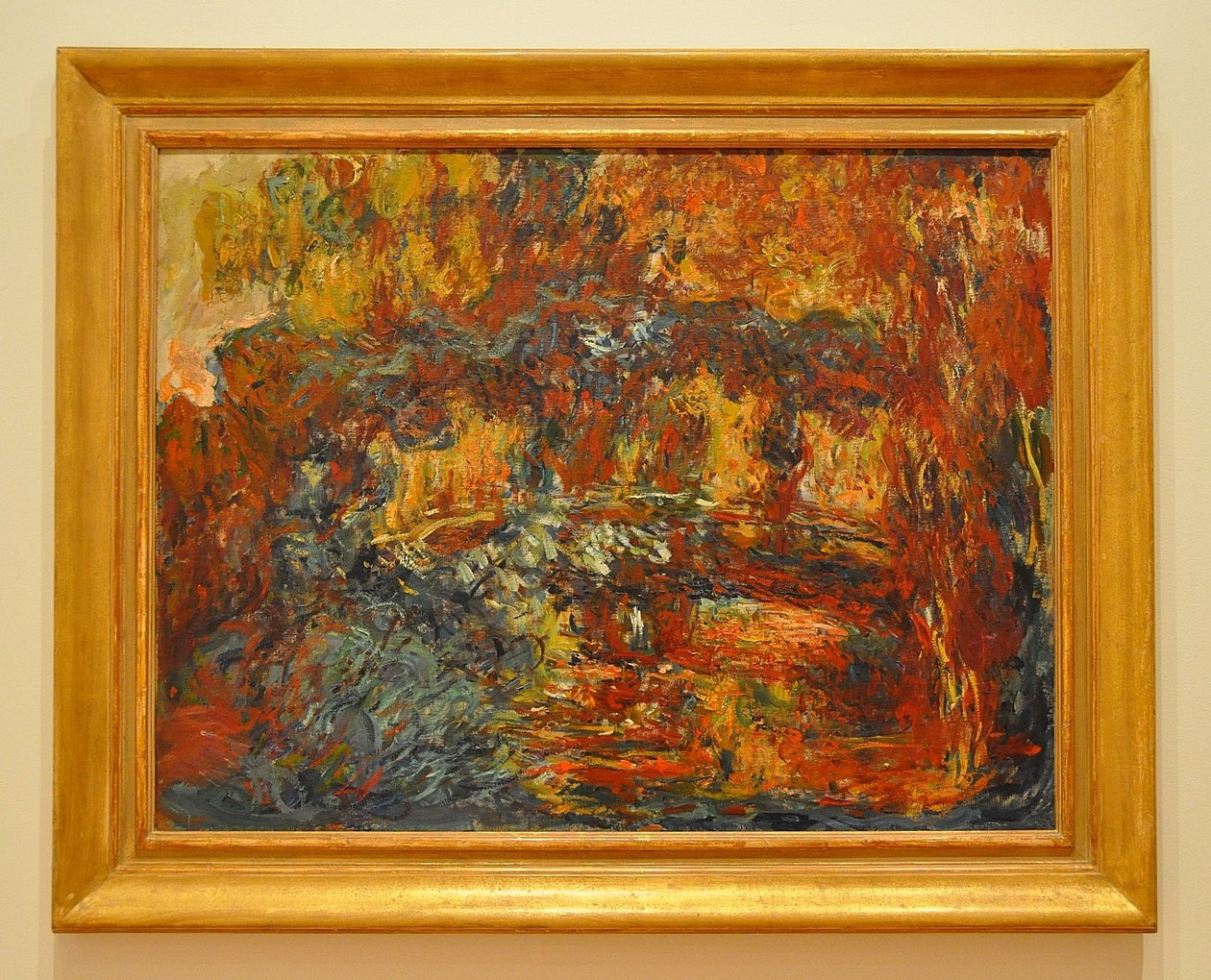 Japanilainen kävelysilta tekijältä Claude Monet