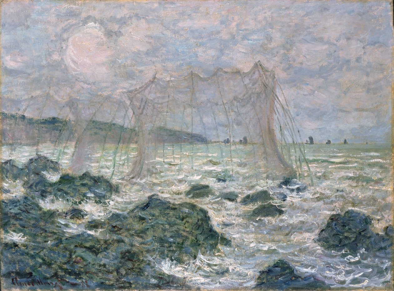 Verkot, 1882 tekijältä Claude Monet