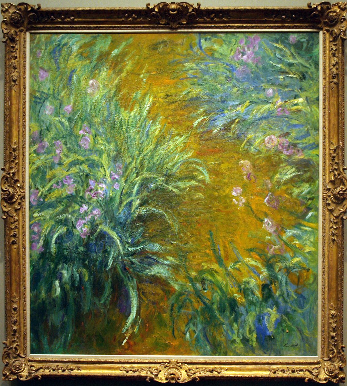 Polku iiriksen läpi tekijältä Claude Monet