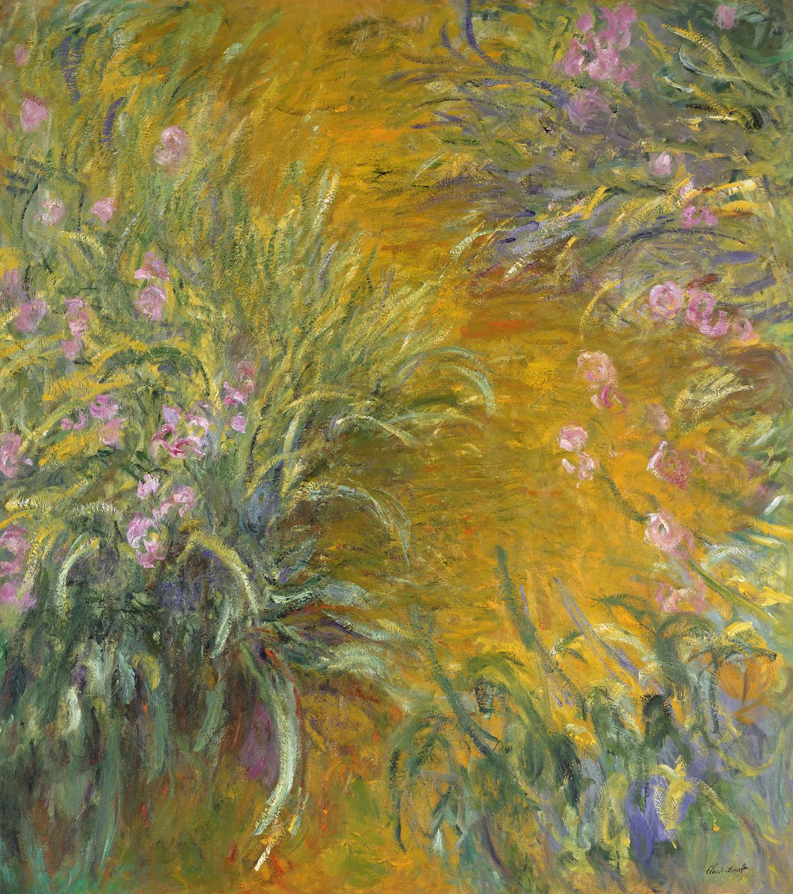 Polku iiristen läpi, 1914–1917 tekijältä Claude Monet