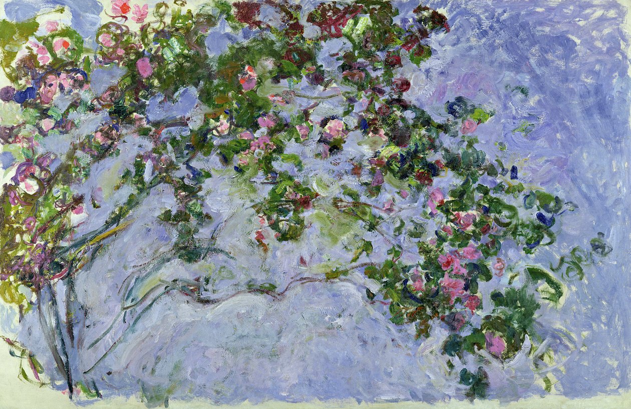 Ruusut, 1925-26 tekijältä Claude Monet