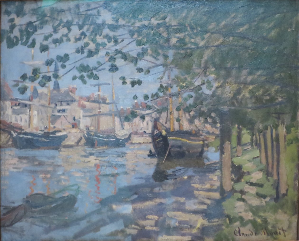 Seine Rouenissa tekijältä Claude Monet